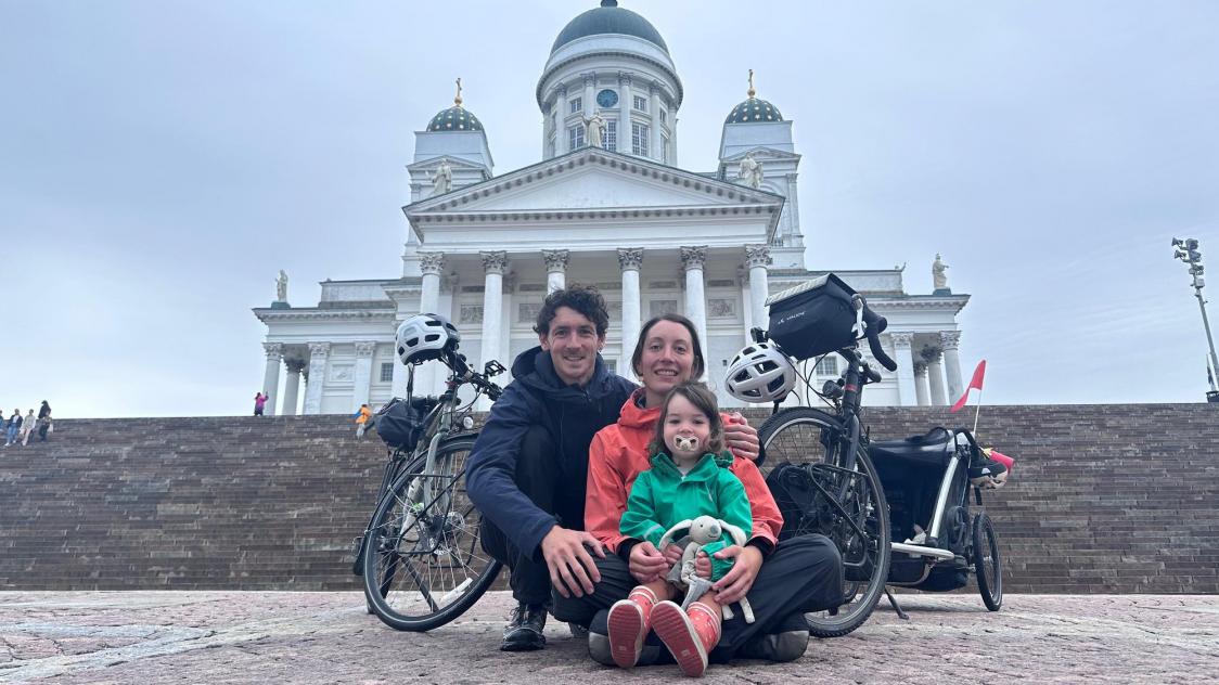 Foucheres un periple de 4 500 km a velo et en famille a travers l Europe